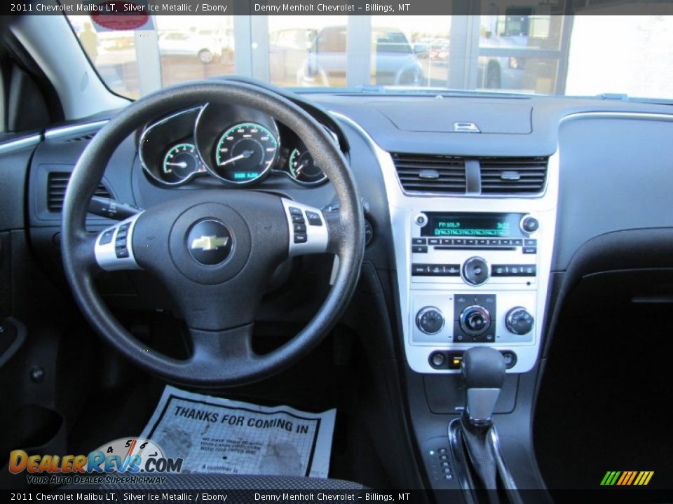 2011 Chevrolet Malibu LT Silver Ice Metallic / Ebony Photo #13