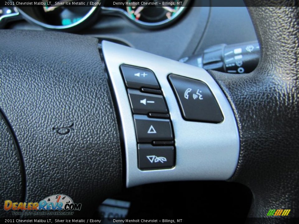 2011 Chevrolet Malibu LT Silver Ice Metallic / Ebony Photo #19