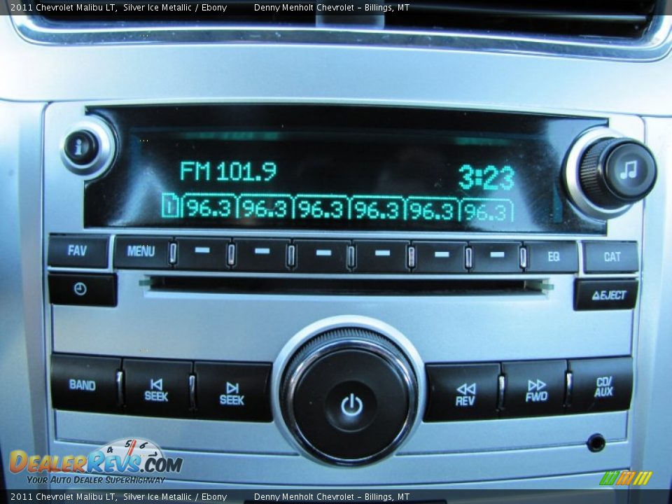 2011 Chevrolet Malibu LT Silver Ice Metallic / Ebony Photo #22