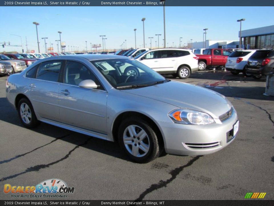 2009 Chevrolet Impala LS Silver Ice Metallic / Gray Photo #1