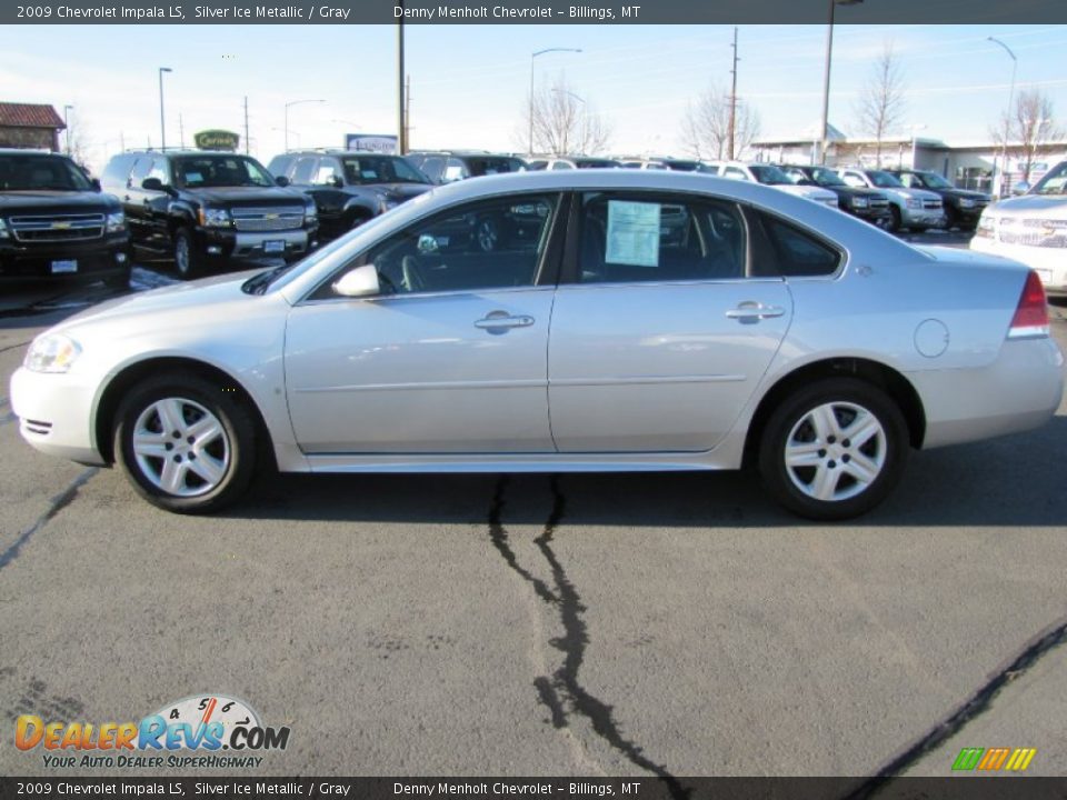 2009 Chevrolet Impala LS Silver Ice Metallic / Gray Photo #4