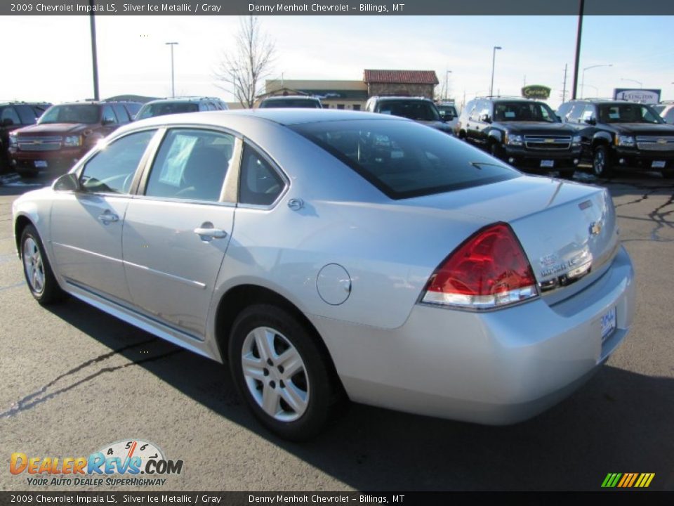 2009 Chevrolet Impala LS Silver Ice Metallic / Gray Photo #5