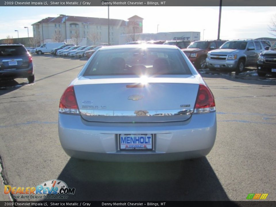 2009 Chevrolet Impala LS Silver Ice Metallic / Gray Photo #6