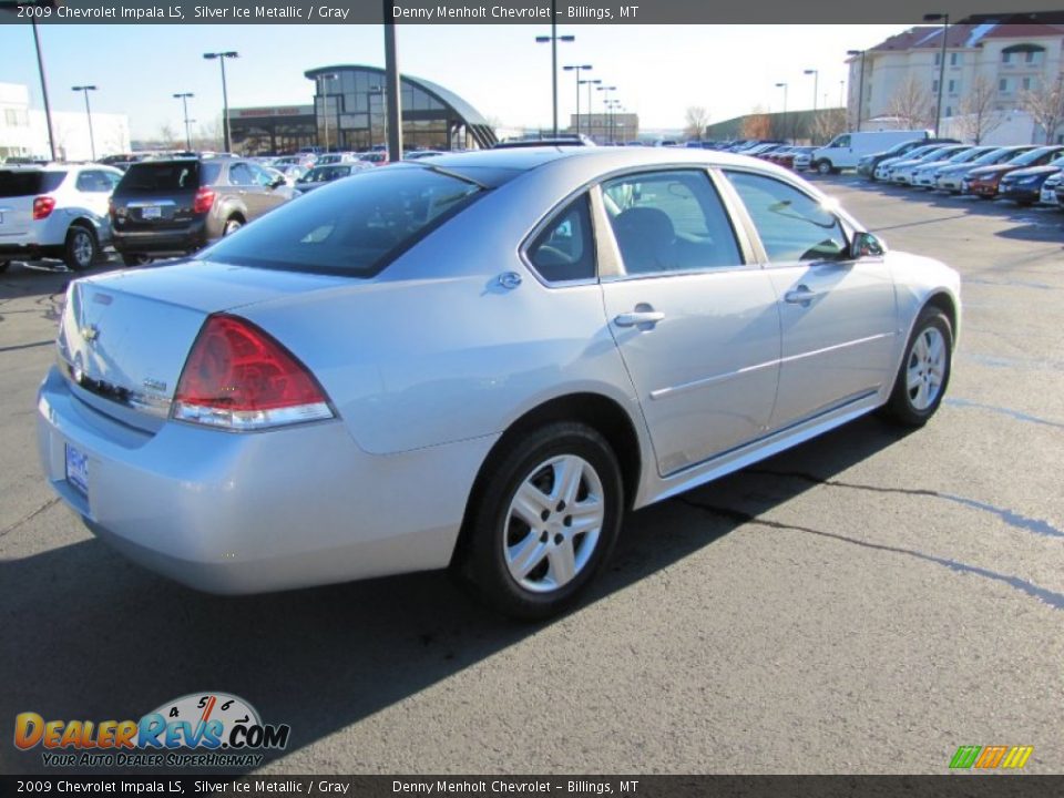 2009 Chevrolet Impala LS Silver Ice Metallic / Gray Photo #7