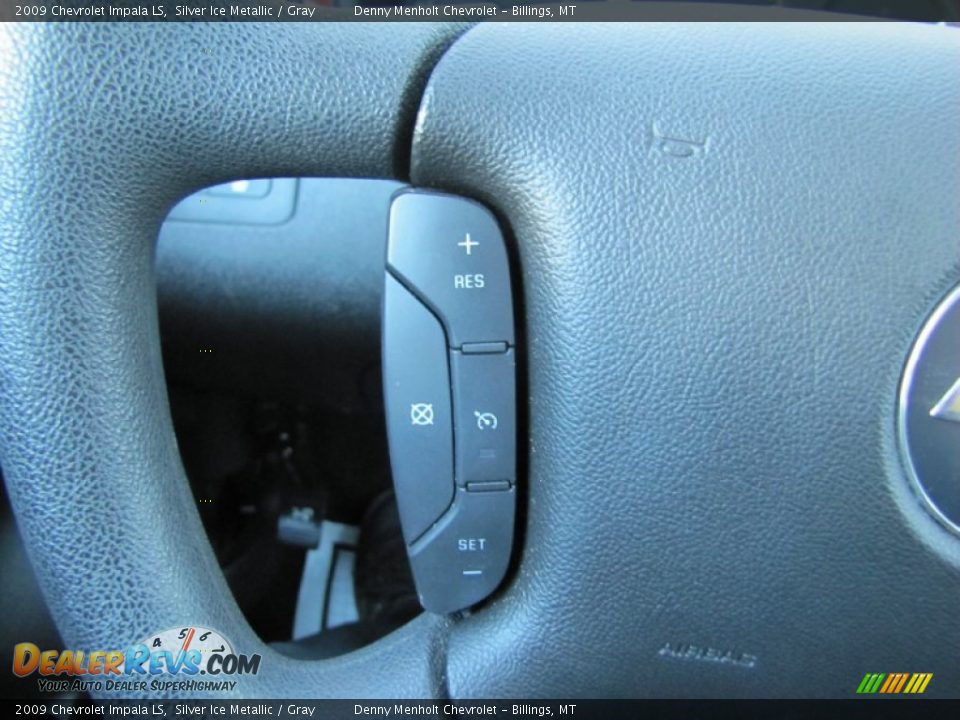 2009 Chevrolet Impala LS Silver Ice Metallic / Gray Photo #17