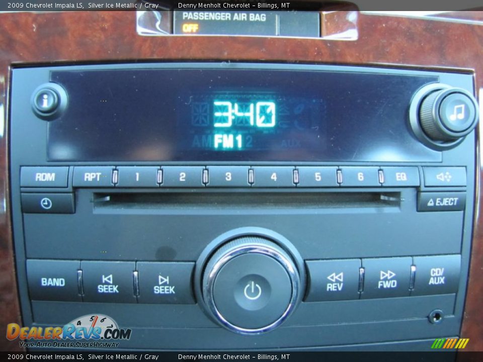 2009 Chevrolet Impala LS Silver Ice Metallic / Gray Photo #19
