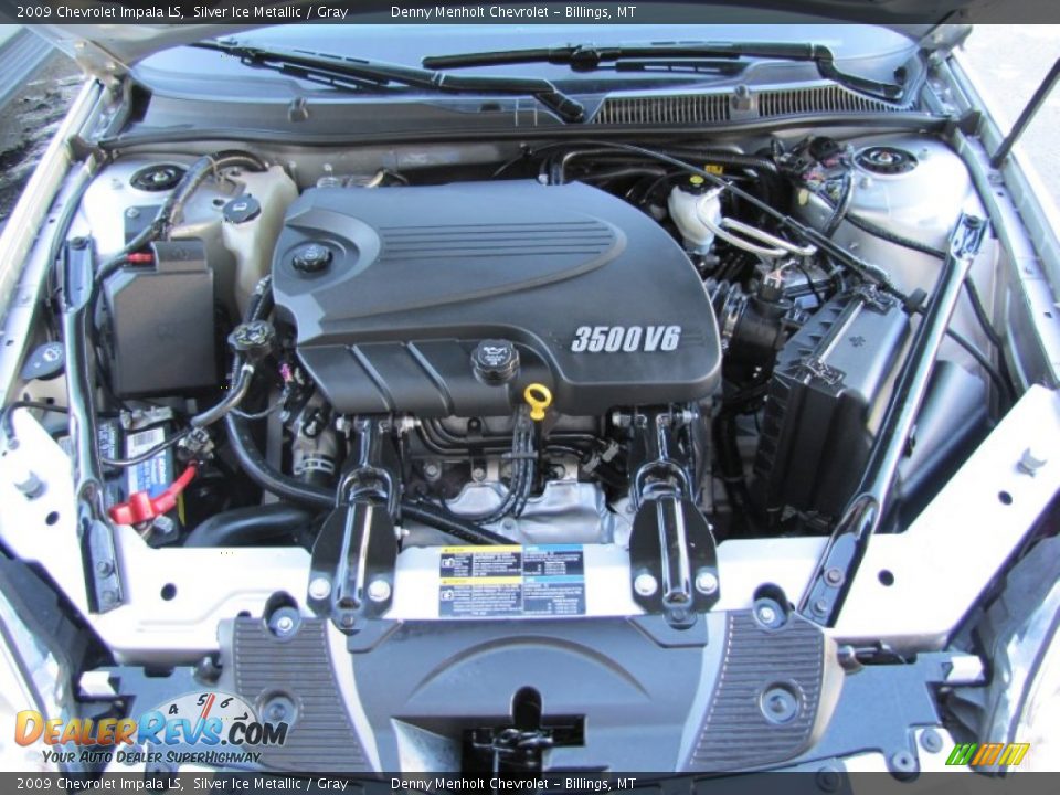2009 Chevrolet Impala LS Silver Ice Metallic / Gray Photo #22