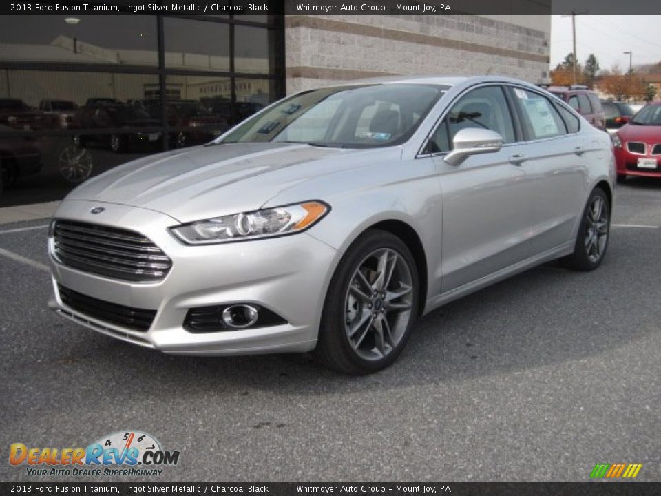 Front 3/4 View of 2013 Ford Fusion Titanium Photo #2