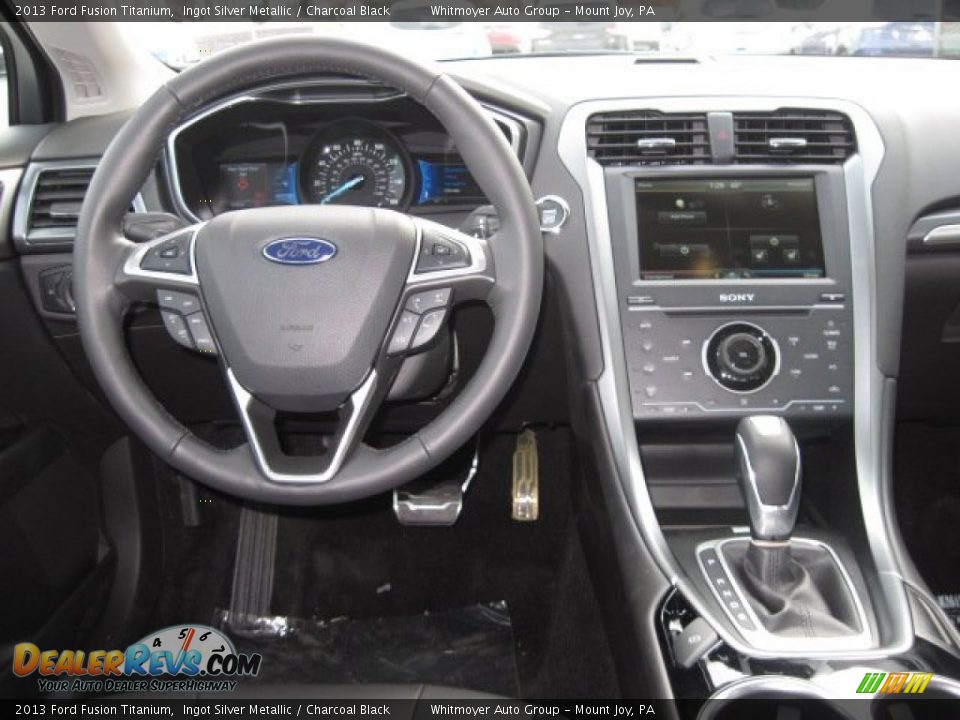 Dashboard of 2013 Ford Fusion Titanium Photo #6