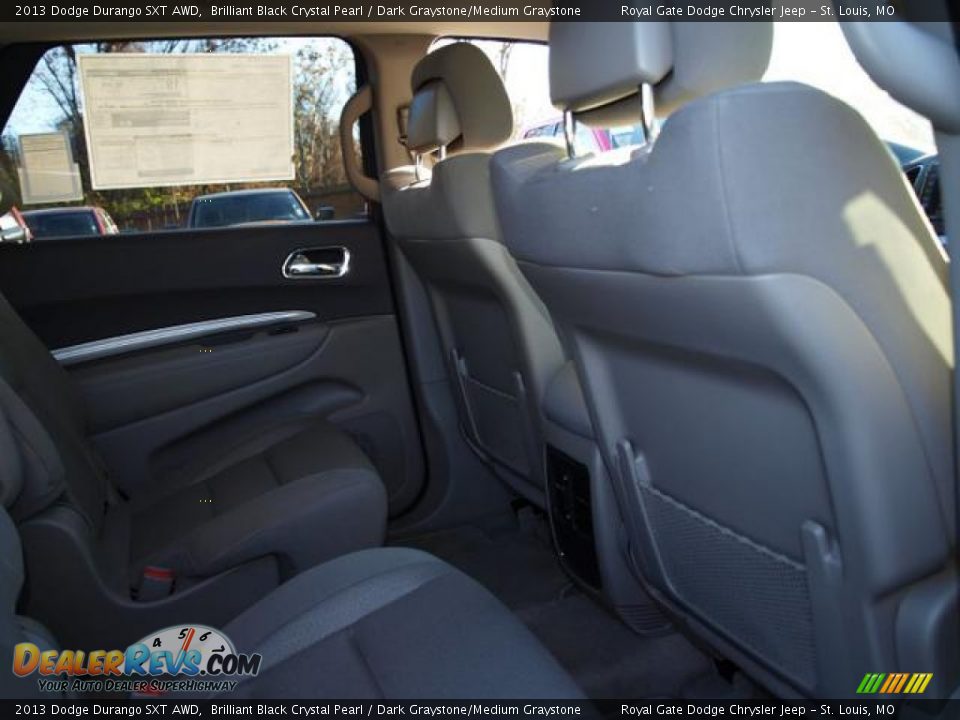 2013 Dodge Durango SXT AWD Brilliant Black Crystal Pearl / Dark Graystone/Medium Graystone Photo #4