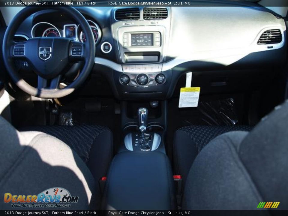 2013 Dodge Journey SXT Fathom Blue Pearl / Black Photo #5