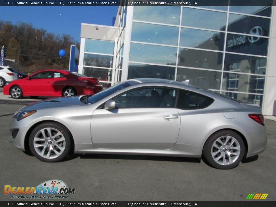 Platinum Metallic 2013 Hyundai Genesis Coupe 2.0T Photo #2
