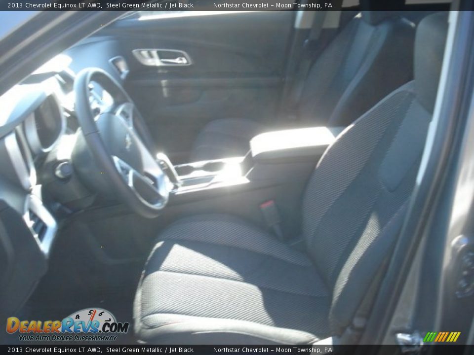 2013 Chevrolet Equinox LT AWD Steel Green Metallic / Jet Black Photo #11