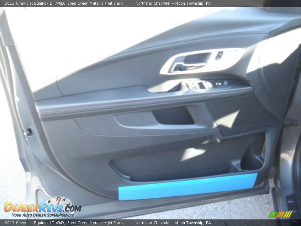 2013 Chevrolet Equinox LT AWD Steel Green Metallic / Jet Black Photo #12