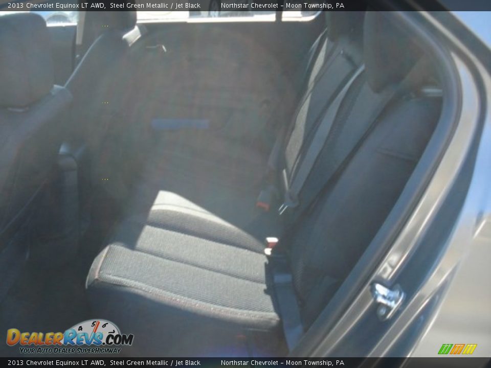 2013 Chevrolet Equinox LT AWD Steel Green Metallic / Jet Black Photo #13