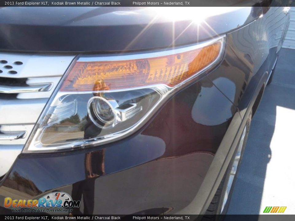 2013 Ford Explorer XLT Kodiak Brown Metallic / Charcoal Black Photo #8