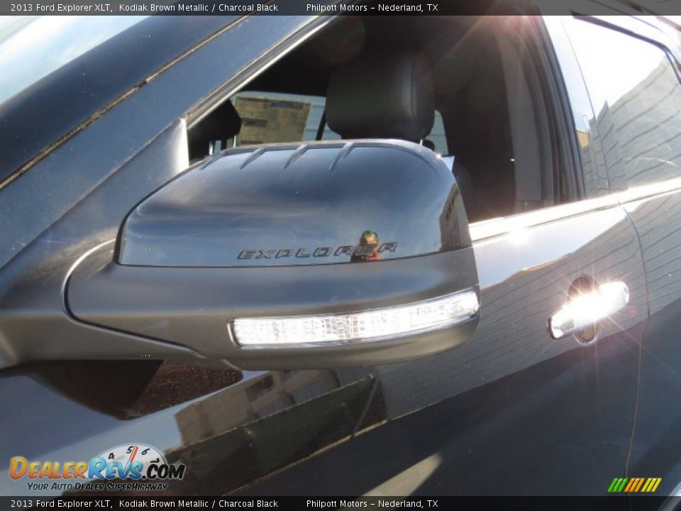 2013 Ford Explorer XLT Kodiak Brown Metallic / Charcoal Black Photo #11