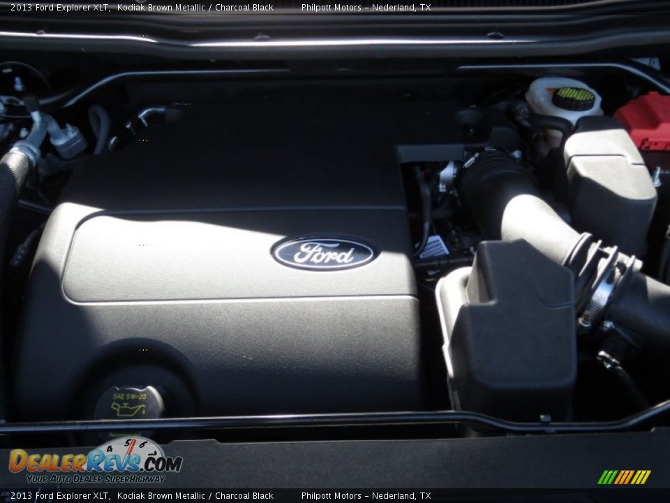 2013 Ford Explorer XLT Kodiak Brown Metallic / Charcoal Black Photo #14
