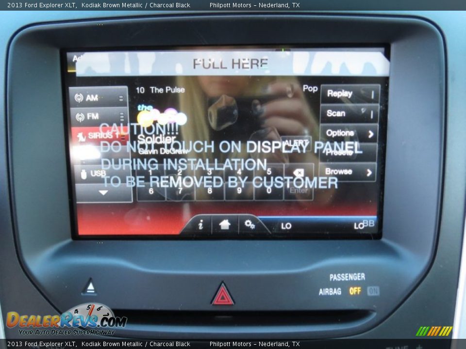 2013 Ford Explorer XLT Kodiak Brown Metallic / Charcoal Black Photo #26