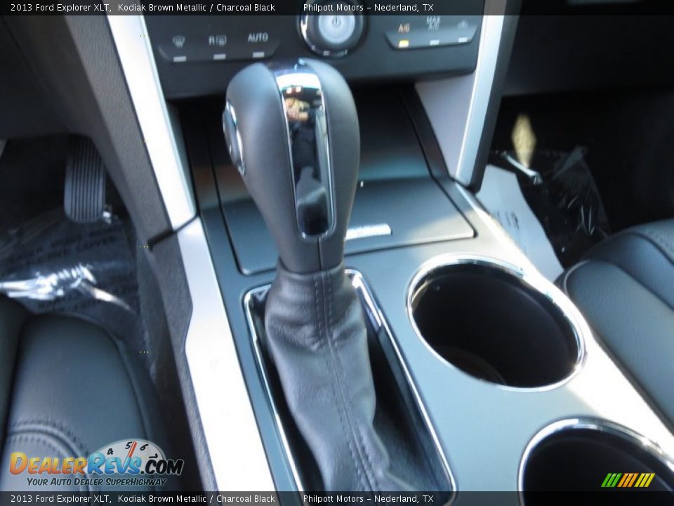 2013 Ford Explorer XLT Kodiak Brown Metallic / Charcoal Black Photo #28