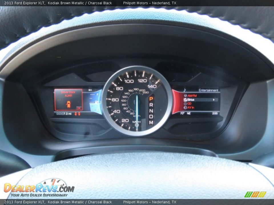 2013 Ford Explorer XLT Kodiak Brown Metallic / Charcoal Black Photo #30