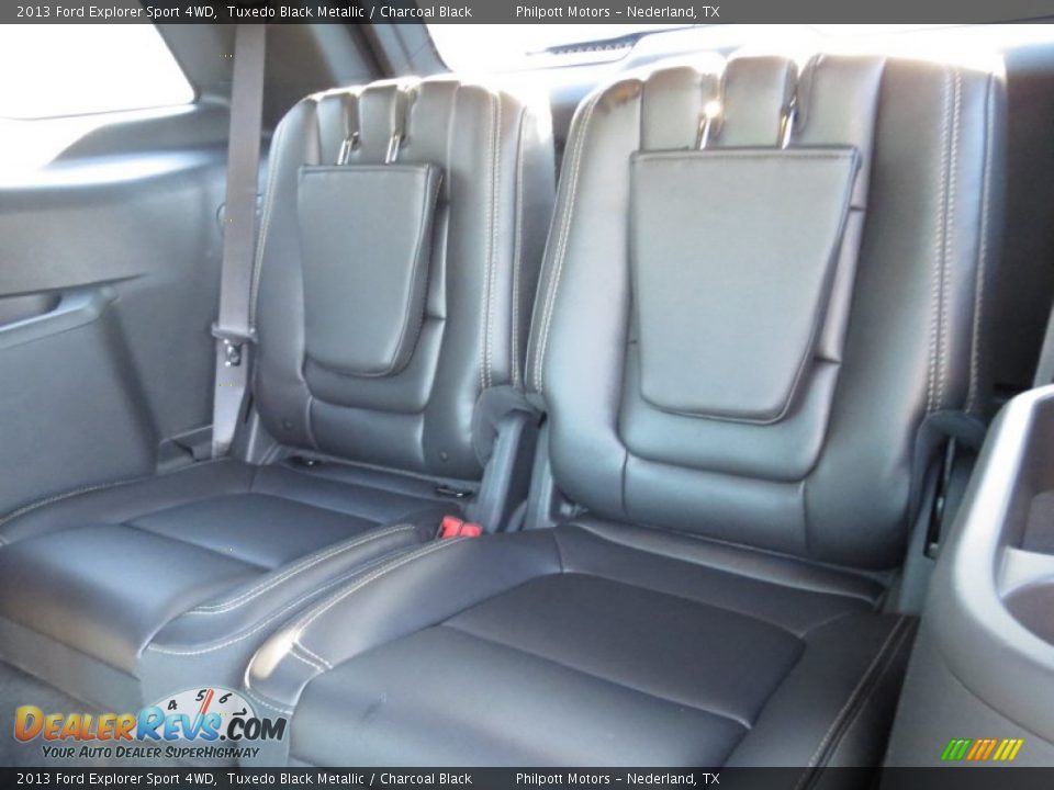 Rear Seat of 2013 Ford Explorer Sport 4WD Photo #22