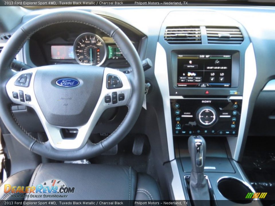 Dashboard of 2013 Ford Explorer Sport 4WD Photo #26