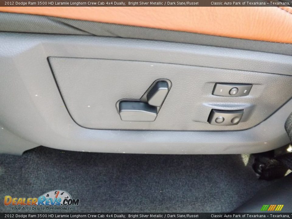 Controls of 2012 Dodge Ram 3500 HD Laramie Longhorn Crew Cab 4x4 Dually Photo #14
