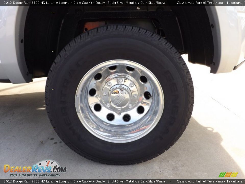 2012 Dodge Ram 3500 HD Laramie Longhorn Crew Cab 4x4 Dually Wheel Photo #21