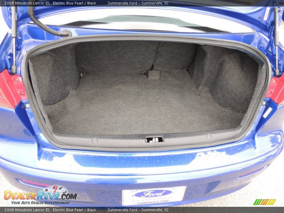2008 Mitsubishi Lancer ES Electric Blue Pearl / Black Photo #14
