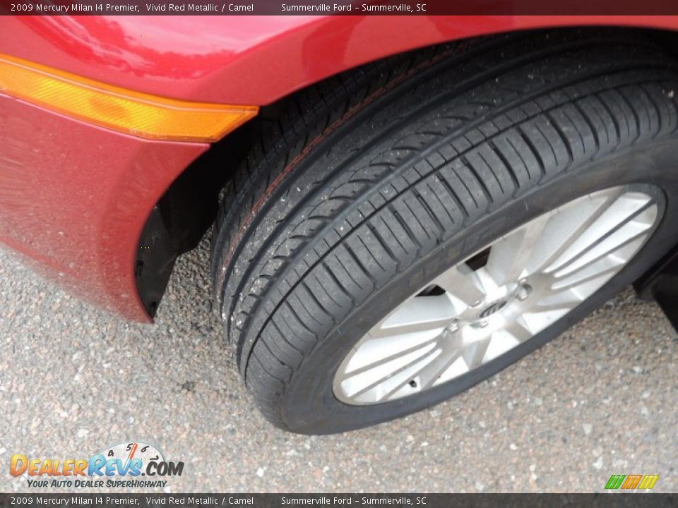 2009 Mercury Milan I4 Premier Vivid Red Metallic / Camel Photo #19