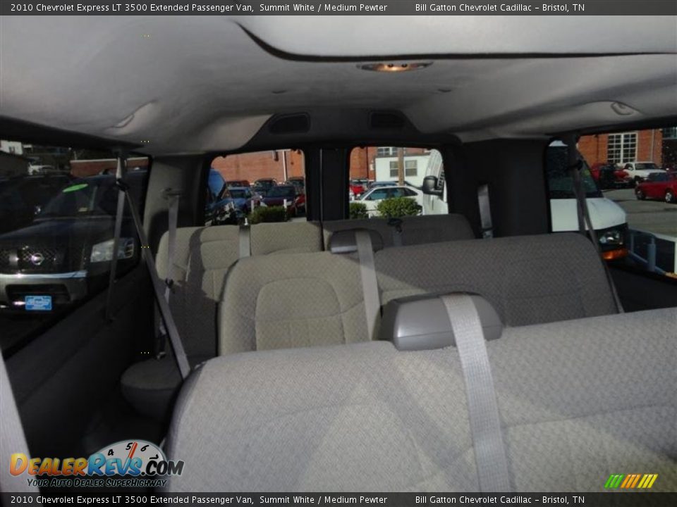 2010 Chevrolet Express LT 3500 Extended Passenger Van Summit White / Medium Pewter Photo #4