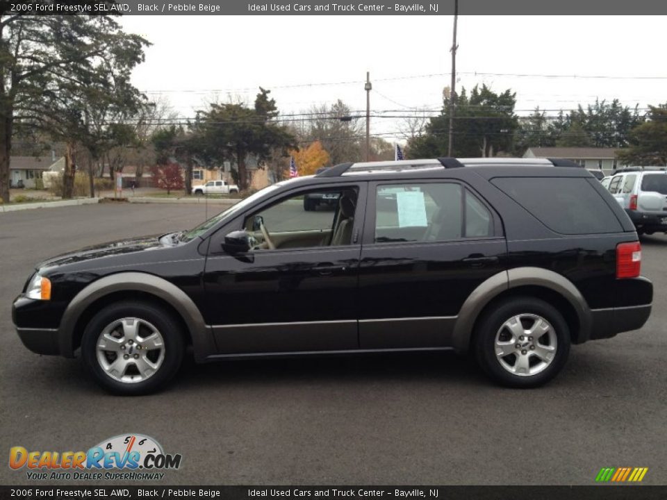 2006 Ford Freestyle SEL AWD Black / Pebble Beige Photo #16
