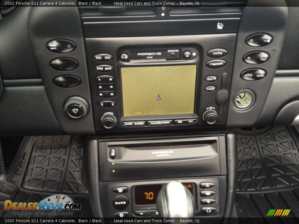 Controls of 2002 Porsche 911 Carrera 4 Cabriolet Photo #24