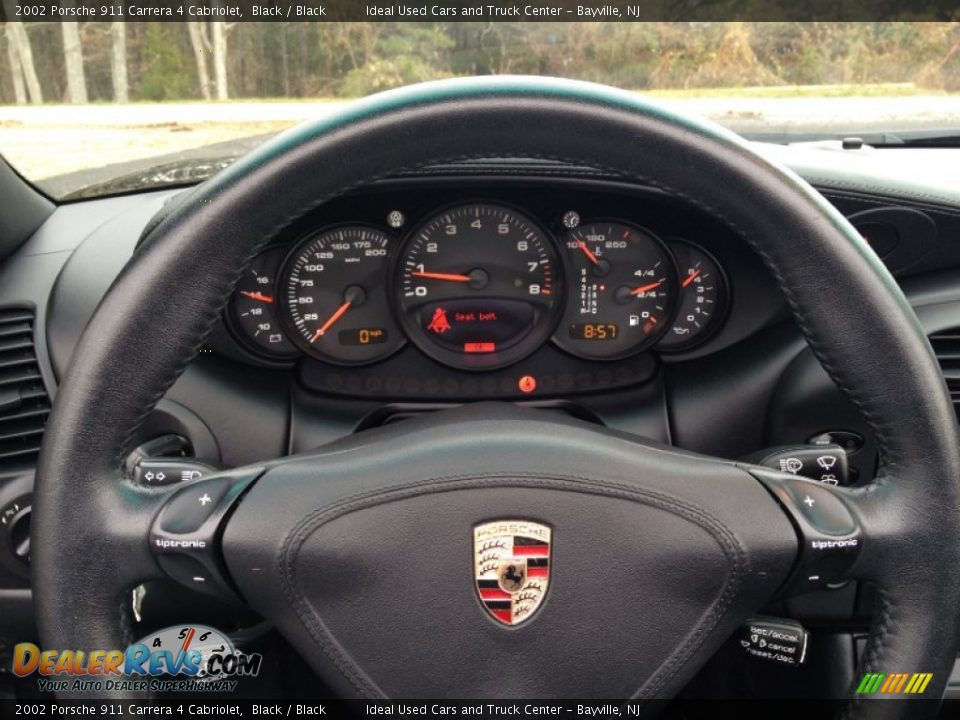 2002 Porsche 911 Carrera 4 Cabriolet Steering Wheel Photo #25