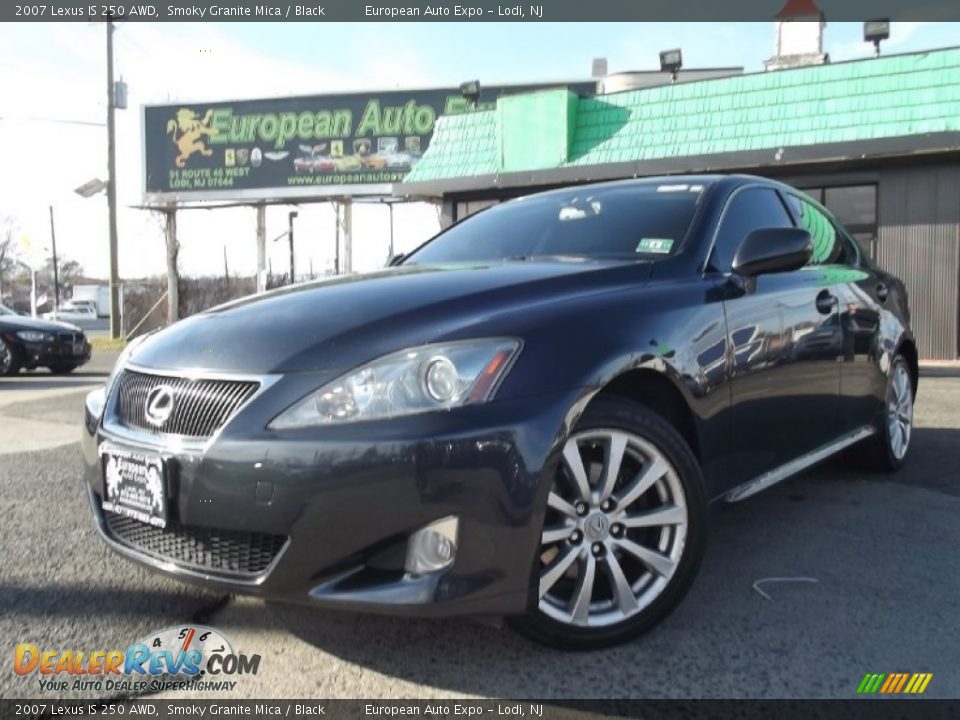 2007 Lexus IS 250 AWD Smoky Granite Mica / Black Photo #1