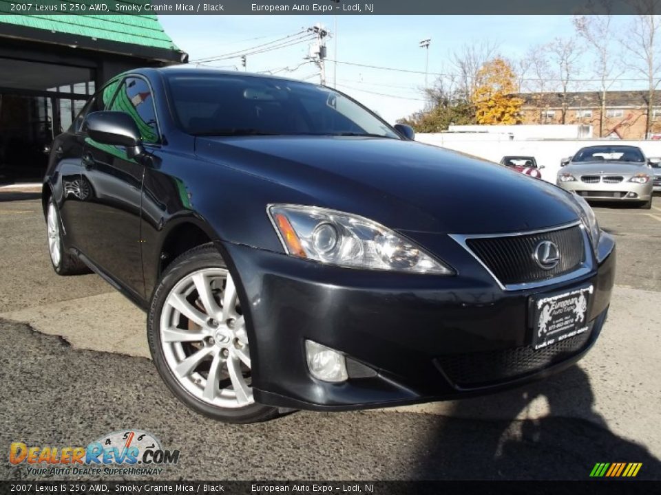 2007 Lexus IS 250 AWD Smoky Granite Mica / Black Photo #2