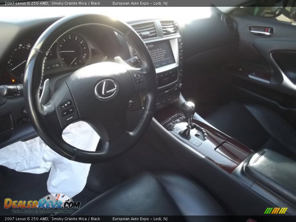 2007 Lexus IS 250 AWD Smoky Granite Mica / Black Photo #10
