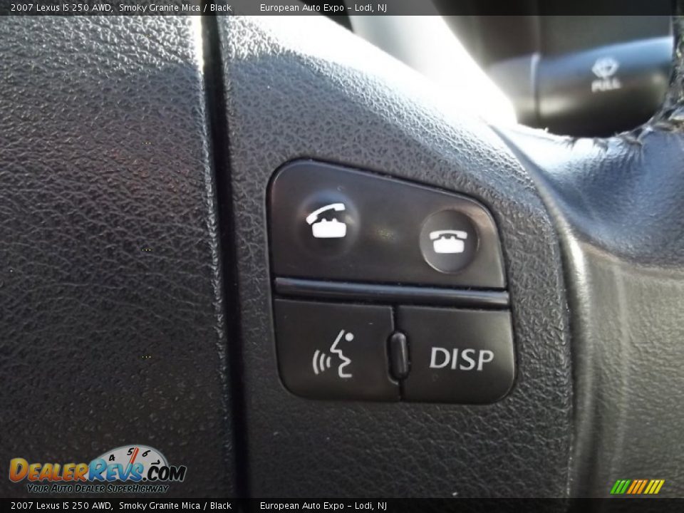 2007 Lexus IS 250 AWD Smoky Granite Mica / Black Photo #20
