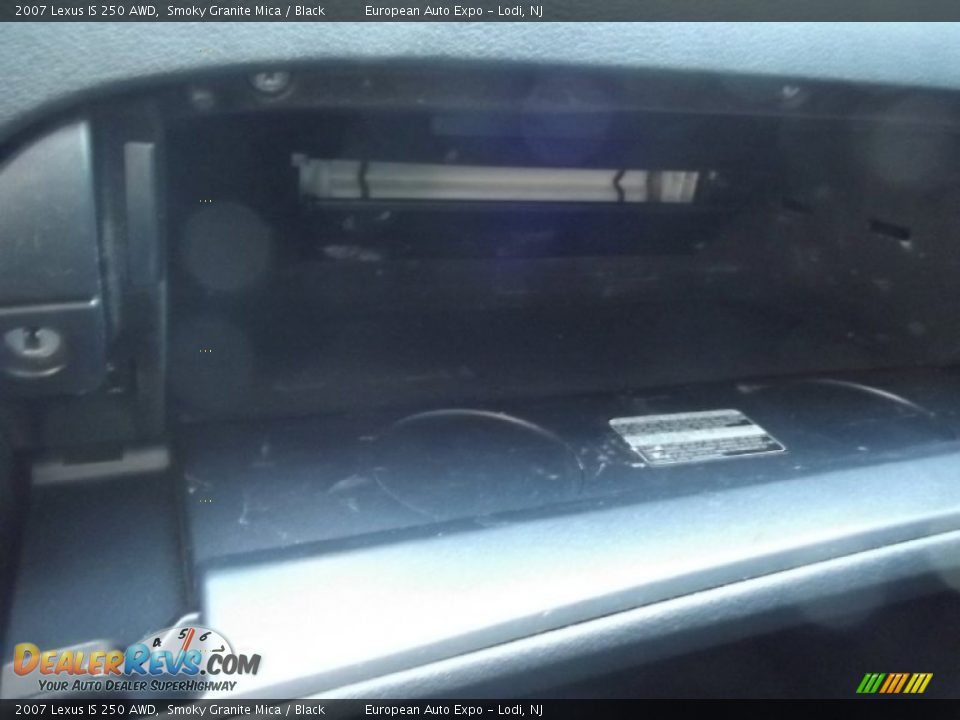 2007 Lexus IS 250 AWD Smoky Granite Mica / Black Photo #30