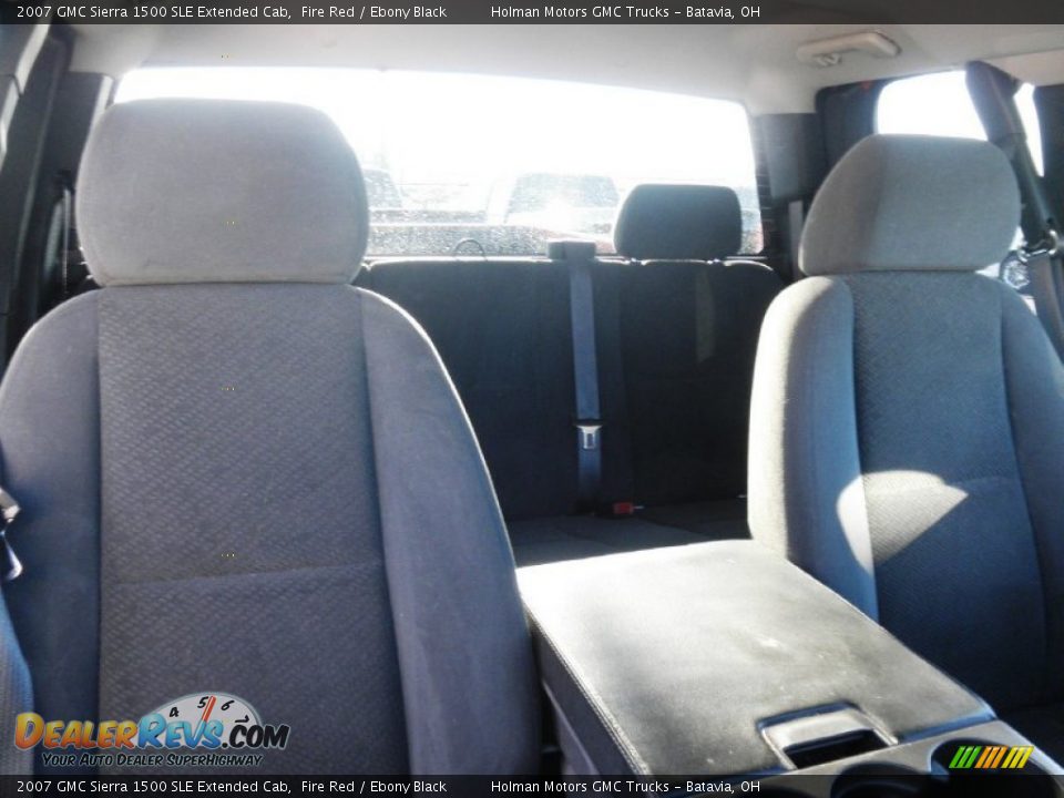 2007 GMC Sierra 1500 SLE Extended Cab Fire Red / Ebony Black Photo #22