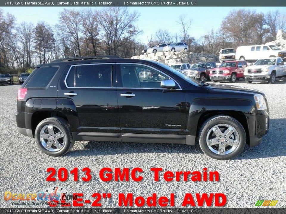 2013 GMC Terrain SLE AWD Carbon Black Metallic / Jet Black Photo #1