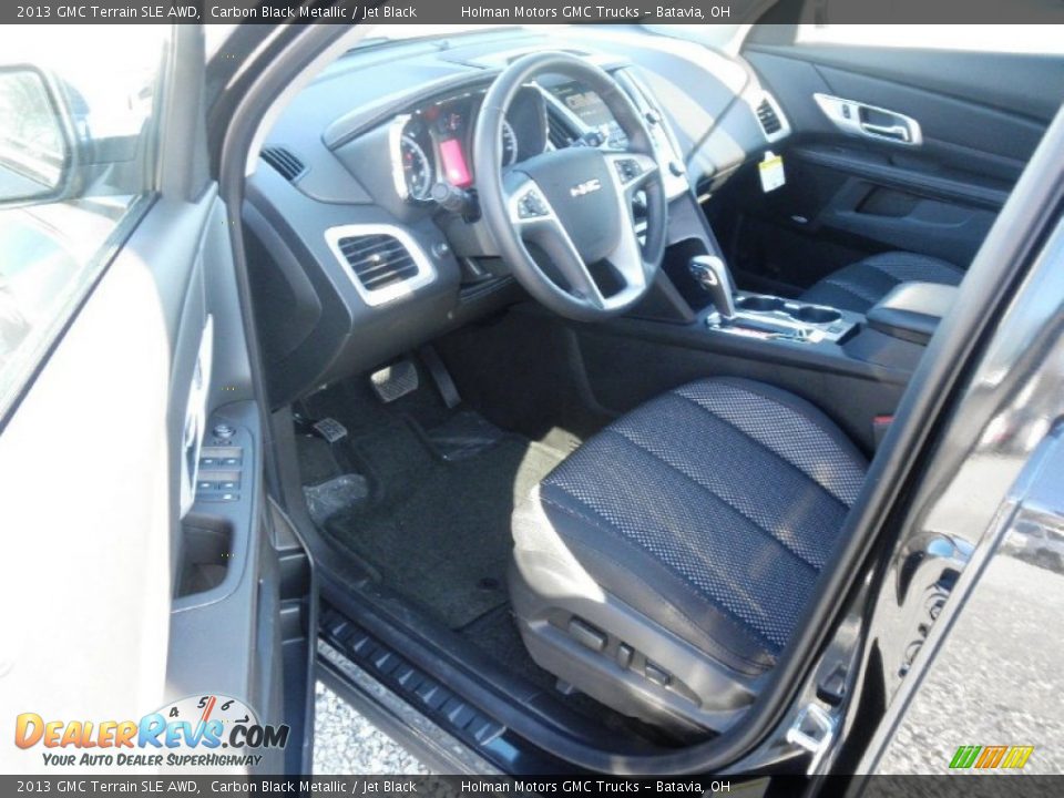 2013 GMC Terrain SLE AWD Carbon Black Metallic / Jet Black Photo #5