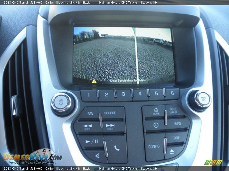 2013 GMC Terrain SLE AWD Carbon Black Metallic / Jet Black Photo #10