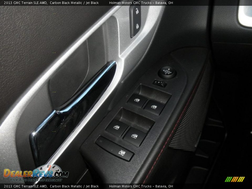 2013 GMC Terrain SLE AWD Carbon Black Metallic / Jet Black Photo #12
