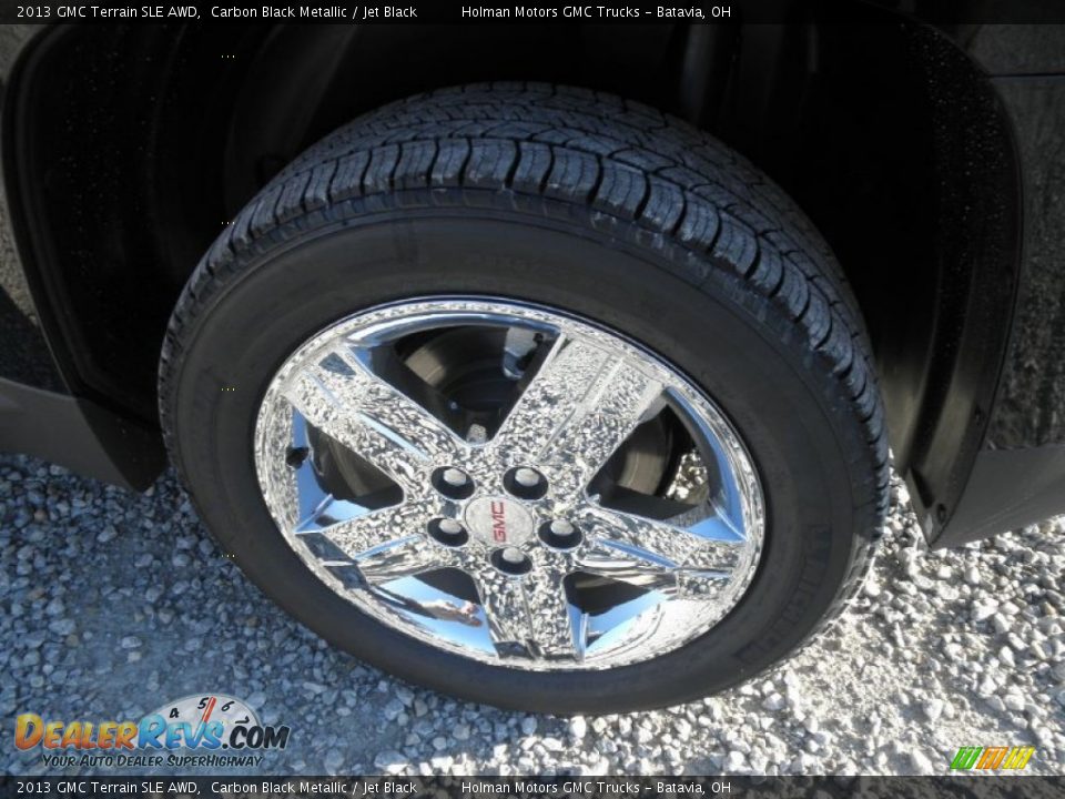 2013 GMC Terrain SLE AWD Carbon Black Metallic / Jet Black Photo #16