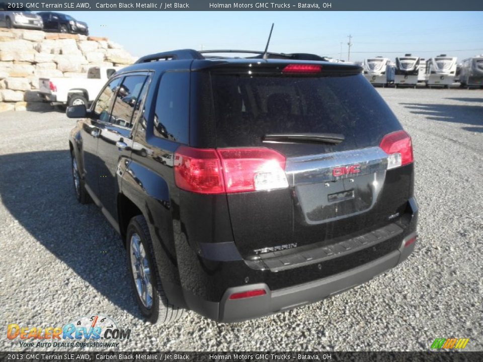 2013 GMC Terrain SLE AWD Carbon Black Metallic / Jet Black Photo #17