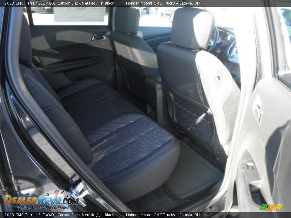 2013 GMC Terrain SLE AWD Carbon Black Metallic / Jet Black Photo #21