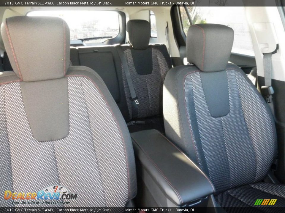 2013 GMC Terrain SLE AWD Carbon Black Metallic / Jet Black Photo #23