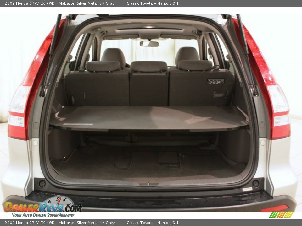 2009 Honda CR-V EX 4WD Alabaster Silver Metallic / Gray Photo #17